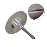 Dremel ve Döner Cihazlar için 25mm Dairesel Kesme Aşındırıcı Elmas Disk   
