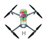 Mavic Pro PVC Su Geçirmez Kaplama Etiket Desen H