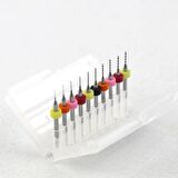 Dremel için 0.3-1.2mm PCB Tungsten Karbür 10 lu Mikro Matkap Ucu Set