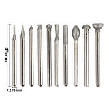 Elmas Taşlama Kafa Zımpara 50 li Set 3.0mm Shank Küçük Boy