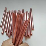 Mühür Mumu Çubuk Sıcak Tutkal 7mm x 20cm 6 lı Metalik Rose Gold