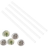 Mühür Mumu Çubuk Sıcak Tutkal 11mm x 30cm 4 lü  Transparan Şeffaf