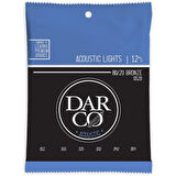 Martin Co Darco D520 80/20 Bronze Akustik Gitar Teli, Light 12-54