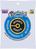 Martin MA175 Akustik Gitar Teli 11-52 Custom Light 