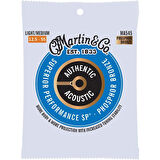 Martin Co MA545 SP Phosphor Bronze Akustik Gitar Telleri (Light Medium 12.5-55)