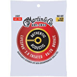 Martin Co MA140T SP Lifespan Treated Akustik Gitar Teli Light 12-54