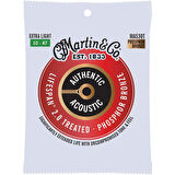 Martin Co  MA530T SP Lifespan Treated Akustik Gitar Teli Extra Light 10-47