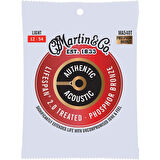 Martin Co MA540T SP Lifespan Treated Akustik Gitar Teli Light 12-54*