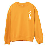 Volleyball2 Sweatshirt-Portakal