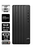 HP PRO TOWER 290 G9 i7 13700 20GB RAM 2TB SSD RX550/4GB W11HOME 8T2X2ES MASAÜSTÜ PC & PER4 BELLEK