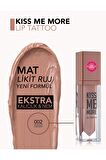 Flormar Uzun Süre Kalıcı Mat Ruj - Kiss Me More-002 Creamy-8682536040631