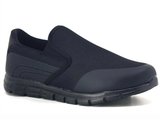 Makosen Triko Bağcıksız Erkek Günlük Ayakkabı, Siyah, Slip-On Stil Tarz2155
