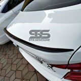 Sts Oto Aksesuar Fiat Egea Bagaj Üstü Slim Spoiler Parlak Siyah
