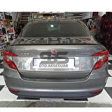 Sts Oto Aksesuar Fiat Egea Bagaj Üstü Slim Spoiler Parlak Siyah