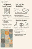Sevimli Kedi Desenli Halı – Renkli ve Neşeli Tasarım | Kaymaz, Yıkanabilir, Evcil & Bebek Dostu