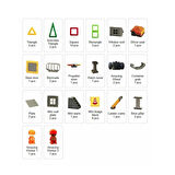 Magformers Mıknatıslı Construction Set - 50 Parça