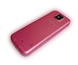 Nokia 7310 Kapak Nokia 7310 Supernova uyumlu Pembe ön Kapak Arka Kapak ve Tuş Takımı