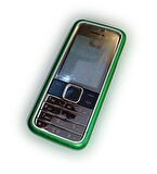 Nokia 7310 Kapak Nokia 7310 Supernova uyumlu Yeşil ön Kapak Arka Kapak ve Tuş Takımı