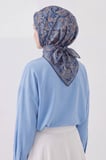 Soft Eşarp Paisley Saks