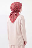 Soft Eşarp Paisley Koyu Kırmızı