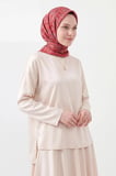 Soft Eşarp Paisley Koyu Kırmızı