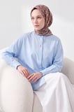 Soft Eşarp Paisley Kahverengi