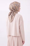 Soft Eşarp Paisley Gri