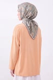 Soft Eşarp Paisley Mavi Gri