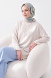 Soft Eşarp Paisley Mavi
