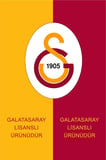 GALATASARAY ORİJİNAL LİSANSLI 5 YILDIZ KIRMIZI ŞAL ATKI  UV KUTU HEDİYELİ