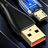 ScHitec 6A 60W Type-C to Type-C 1Metre Hızlı Data ve Şarj Kablosu Mavi YK250M