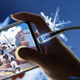 ScHitec 6A 60W Type-C to Type-C 1Metre Hızlı Data ve Şarj Kablosu Mavi YK250M