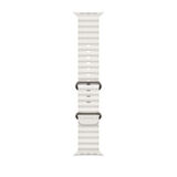 Winex 42-49mm Yeni Nesil Apple Uyumlu Akıllı Saat Kordonu Silikon Beyaz