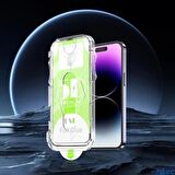 ScHitec Apple Uyumlu iPhone 13 5D Ekran Koruyucu Magic Kolay Uygulama Aparatlı