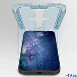 ScHitec Apple Uyumlu iPhone 13 5D Ekran Koruyucu Magic Kolay Uygulama Aparatlı