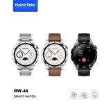 Haino Teko RW44 Watch GT4 Amoled Ekran Android İos HarmonyOs Uyumlu 3 Kordonlu Akıllı Saat Gümüş