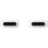 Samsung Huawei MediaPad T5 İle Uyumlu 60W Type-C To Type-C Data ve Şarj Kablo 1.8Metre Beyaz