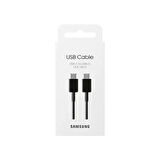 Samsung Galaxy Tab S7 FE İle Uyumlu 60W Type-C To Type-C Data ve Şarj Kablo 1.8Metre Siyah