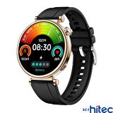 ScHitec RW-43 Gerçek Amoled Ekran Android İos HarmonyOs Uyumlu 3 Kordonlu Bileklik Hediyeli Akıllı Saat Gold