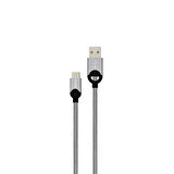 Philips 5A 100W UsbA to Type-C Örgülü 1.2M Hızlı Şarj Data Kablosu+ ScHitec Type-C to UsbA 3.0 OTG Dönüştürücü Adaptör