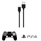 Philips Playstation 4 İle Uyumlu Joystick Şarj Kablosu UsbA to Micro 3A 45W Universal Hızlı Şarj Data Kablo 2Metre DLC3106U