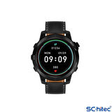 ScHitec RW46 Amoled Ekran Android İos HarmonyOs Uyumlu 3 Kordonlu Akıllı Saat Siyah
