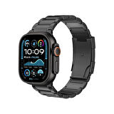 ScHitec Watch Ultra 2 Amoled Ekran WaterProof 3 Kordonlu Akıllı Saat Titanyum Siyah