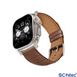 ScHitec Watch Ultra 2 Amoled Ekran WaterProof 3 Kordonlu Akıllı Saat Titanyum Gümüş