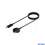 ScHitec Samsung Watch 4/Watch 5/ Watch 6 Uyumlu Fast Wireless Charge Hızlı Kablosuz Akıllı Saat Şarj Cihazı