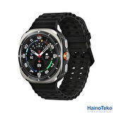 Haino Teko Watch Ultra Amoled Ekran WaterProof Akıllı Saat 3 Kordonlu Titanyum Gümüş 47mm