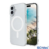 ScHitec İphone 16 Plus Magsafe Özellikli Şeffaf Kılıf