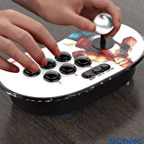 ScHitec 4K Arcade Oyun Konsolu 10000 Retro Oyunlu 2 Kablosuz Joystickli