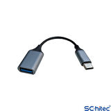 ScHitec Type-C to UsbA Dönüştürücü Adaptör USB3.0 Otg Flash Bellek Okuma Aparatı Adaptör
