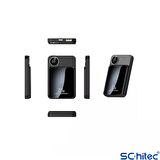 ScHitec 22.5W Magsafe Kablosuz ve Dijital Ekranlı 10000mAH Powerbank Siyah